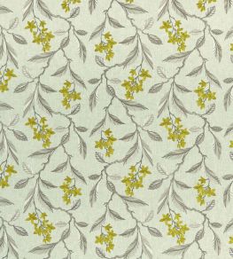 Melrose Fabric by Clarke & Clarke Chartreuse