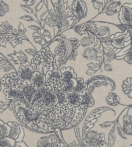 Woodsford Fabric by Clarke & Clarke Denim