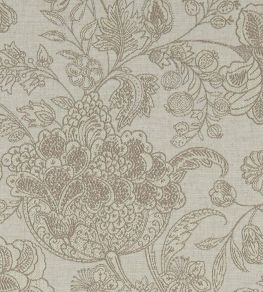 Woodsford Fabric by Clarke & Clarke Linen Woodsford Fabric by Clarke & Clarke Linen