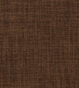 Linoso II Fabric by Clarke & Clarke Chocolate