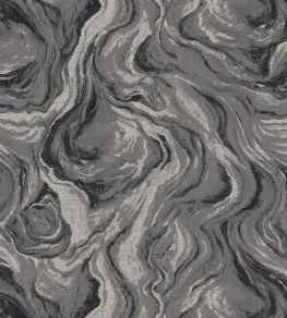 Lavico Fabric by Clarke & Clarke Nero