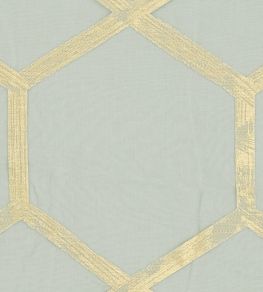 Forma Fabric by Clarke & Clarke Charcoal/Gold