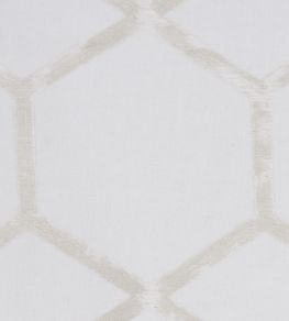 Forma Fabric by Clarke & Clarke Ivory/Siver