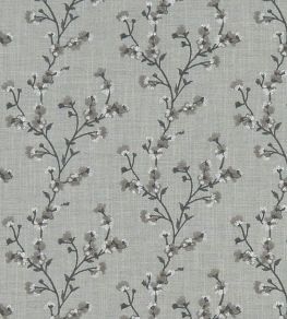 Blossom Fabric by Clarke & Clarke Charcoal Blossom Fabric by Clarke & Clarke Charcoal
