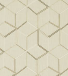 Linear Fabric by Clarke & Clarke Ivory