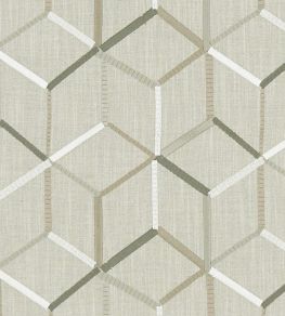 Linear Fabric by Clarke & Clarke Linen