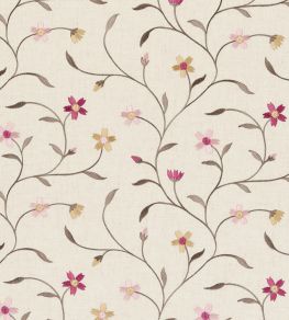 Mellor Fabric by Clarke & Clarke Raspberry Mellor Fabric by Clarke & Clarke Raspberry