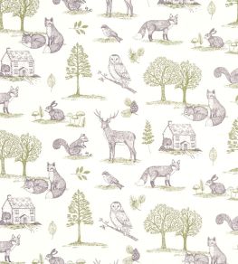New Forest Fabric by Studio G Natural New Forest Fabric by Studio G Natural