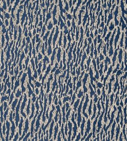 Gautier Fabric by Clarke & Clarke Indigo