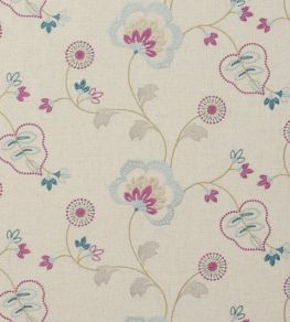 Chatsworth Fabric by Clarke & Clarke Duck Egg