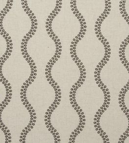 Woburn Fabric by Clarke & Clarke Charcoal Woburn Fabric by Clarke & Clarke Charcoal