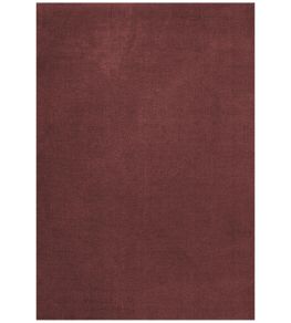 Classic Solid Wool Rug by Layered Ruby Red Classic Solid Wool Rug by Layered Ruby Red