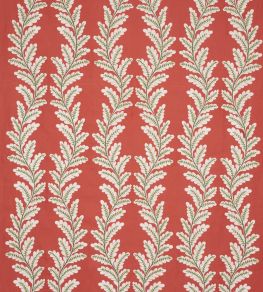 Clement Fabric by Colefax And Fowler Red Clement Fabric by Colefax And Fowler Red