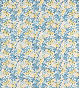 Clementine Fabric by Clarke & Clarke Denim Clementine Fabric by Clarke & Clarke Denim