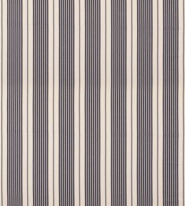 Cliff Stripe Fabric by Mulberry Home Indigo Cliff Stripe Fabric by Mulberry Home Indigo