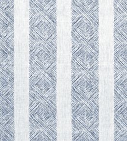 Clipperton Stripe Fabric by Anna French Navy Clipperton Stripe Fabric by Anna French Navy