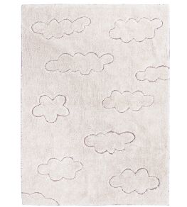 Clouds RugCycled Rug by Lorena Canals Natural
