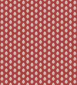 Clover Wallpaper by Coordonne Vermillion