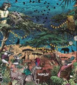 Club Safari Wallpaper by Brand McKenzie Lagoon