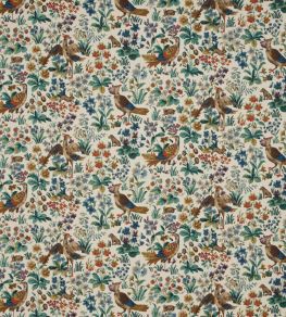 Cluny Fabric by Sanderson Cream/Brown Multi