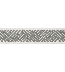Cobble Hill Tape Trimming by Thibaut Platinum Cobble Hill Tape Trimming by Thibaut Platinum