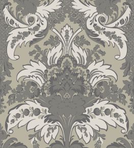 Aldwych Wallpaper by Cole & Son Silver & White Aldwych Wallpaper by Cole & Son Silver & White