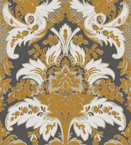 Aldwych Wallpaper by Cole & Son Black & Gold Aldwych Wallpaper by Cole & Son Black & Gold