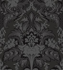 Aldwych Wallpaper by Cole & Son Black & Graphite Aldwych Wallpaper by Cole & Son Black & Graphite
