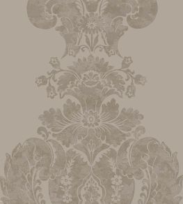 Baudelaire Wallpaper by Cole & Son Mole & Silver Baudelaire Wallpaper by Cole & Son Mole & Silver