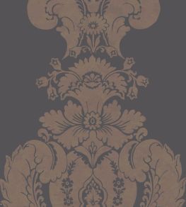 Baudelaire Wallpaper by Cole & Son Black & Bronze Baudelaire Wallpaper by Cole & Son Black & Bronze