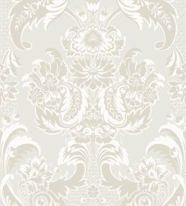 Wyndham Wallpaper by Cole & Son White & Pearl Wyndham Wallpaper by Cole & Son White & Pearl