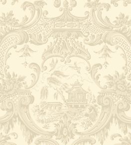 Chippendale China Wallpaper by Cole & Son Cream Chippendale China Wallpaper by Cole & Son Cream
