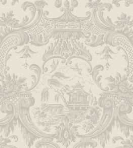 Chippendale China Wallpaper by Cole & Son Stone Chippendale China Wallpaper by Cole & Son Stone