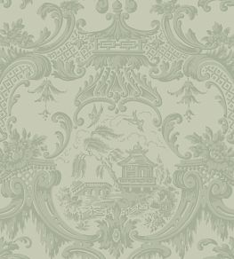 Chippendale China Wallpaper by Cole & Son Olive