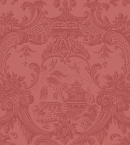 Chippendale China Wallpaper by Cole & Son Red