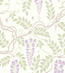 Egerton Wallpaper by Cole & Son Purple & Olive
