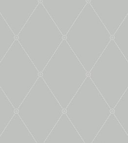 Large Georgian Rope Trellis Wallpaper by Cole & Son Grey