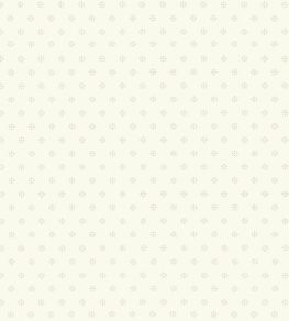 Victorian Star Wallpaper by Cole & Son White
