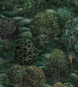 Forest Wallpaper by Cole & Son Forest Greens