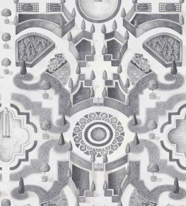 Topiary Wallpaper by Cole & Son Soot