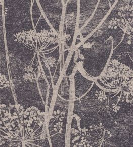 Cow Parsley Wallpaper by Cole & Son Linen/Charcoal