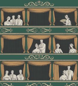 Teatro Wallpaper by Cole & Son Racing Car Green Teatro Wallpaper by Cole & Son Racing Car Green