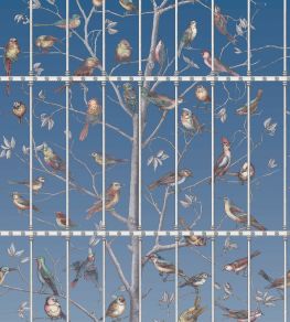 Uccelli Mural by Cole & Son Cerulean Sky