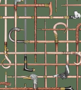 Bastoni Wallpaper by Cole & Son Racing Car Green Bastoni Wallpaper by Cole & Son Racing Car Green
