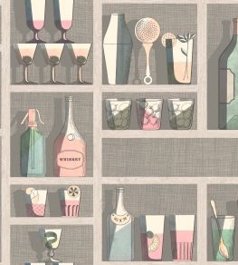 Cocktails Wallpaper by Cole & Son Pastel Cocktails Wallpaper by Cole & Son Pastel