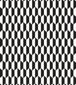 Tile Fabric by Cole & Son Soot/Snow Tile Fabric by Cole & Son Soot/Snow