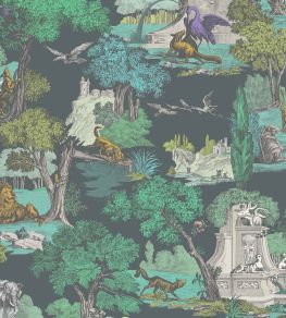 Versailles Grand Fabric by Cole & Son Viridian Versailles Grand Fabric by Cole & Son Viridian