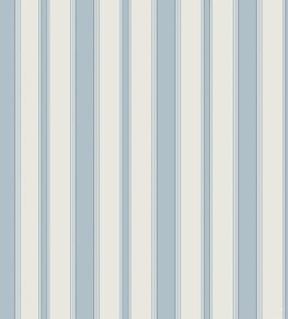 Cambridge Stripe Wallpaper by Cole & Son Pale Blue