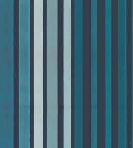 Carousel Stripe Wallpaper by Cole & Son Blue Carousel Stripe Wallpaper by Cole & Son Blue