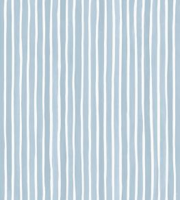 Croquet Stripe Wallpaper by Cole & Son Blue